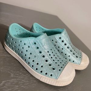 Jefferson native blue glitter